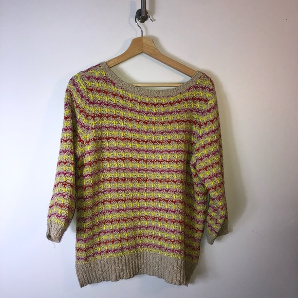 Loft Multi Color Sweater - Picture 4 of 7